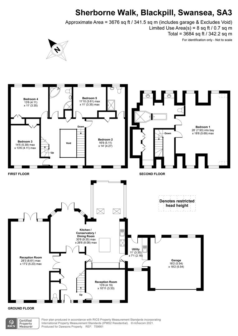 EPC for Sherborne Walk, Mayals, Blackpill, Swansea